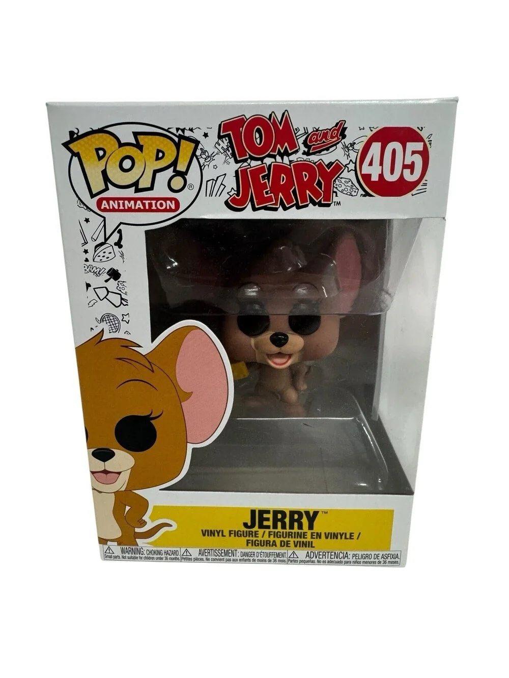 Funko Pop! Animation Tom and Jerry Jerry with Cheese #405 Vinyl Figure